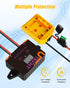 UTKFHT M18 18V 20V Upgrade Power Wheel Adapter Kit Compatible with Dewalt Battery with Voltage Regulator Fuse and Wire