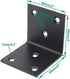 90 (50x50x50mm) Heavy Duty Stainless Steel Corner Bracket,ULIFESTAR L Shaped Shelf Bracket Degree Corner Brace Large