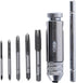 Rocaris Adjustable T-Handle Ratchet Tap Holder Wrench + 5pcs M3-M8 Metric Plug Tap