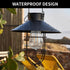 Waylenbo Bulb, Gifts(Size:8.5CM) LED Solar Panel Lantern Lid Lights, Solar Lights Replacement Top, Replacement SolarS