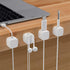 Generic 8 Pack Cable Tidy Clips Adjustable Cord Organiser Magnetic Cable Management Self Adhesive Wire Holder for Desk