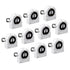 uxcell 10Pcs T8 Fluorescent Light Holder G13 Base Non-Shunted Tombstone Lamp Socket AC 500V 2A