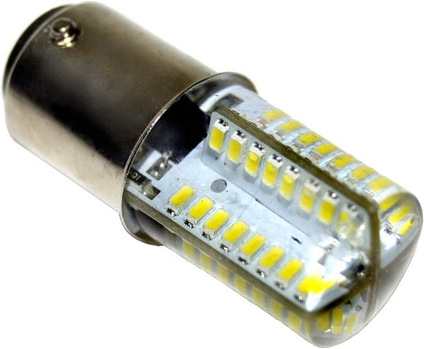 HQRP 120V LED Light Bulb Cool White, Compatible with Clarke 40920A CK-40920A Replacement for Super 7 7R