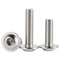 M6 x 16mm Flanged Button Head Socket Cap Screw Bolts, 304 Stainless Steel 18-8, Pack of 25, Bright Finish