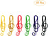 Cute Musical Note Shape Paper Clips, 50 Pcs for Music Enthusiasts, Party Invitations, and Office School Files