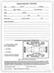Vehicle Inspection Worksheet Pad - 100 Forms for Car Dealer Service Body Shop