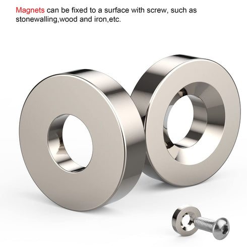 20 Pack Small Round Disc Magnets 1/2x1/8, Permanent Magnet Fastener for Refrigerator, Craft Science DIY Latches