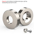 20 Pack Small Round Disc Magnets 1/2x1/8, Permanent Magnet Fastener for Refrigerator, Craft Science DIY Latches