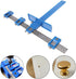 Joywayus Drill Punch Locator, Cabinet Hardware Jig Template for Woodworking, Accurate Drilling Tool