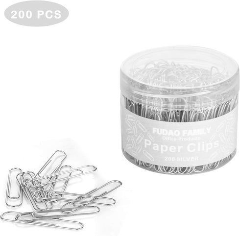 Jumbo Paper Clips, 200 pcs Large 2 Inch Paper Clip
