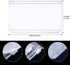 Shappy 18 Pieces A6 Size Binder Pockets with Different Partitions, Waterproof Plastic Binder Folders with Zipper Loose