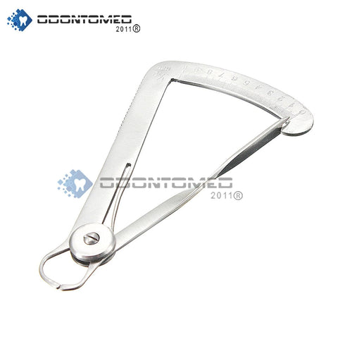 OdontoMed2011 NEW CROWN INSTRUMENT WAX CALIPER DENTAL LAB STAINLESS STEEL