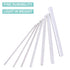 Glarks 21pcs Metals Round Rod Lathe Bar Stock for DIY Craft Tool, 2mm - 8mm Diameter, 100mm Length, Includes Brass,