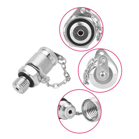 Oumefar 63MPa/630BAR Hydraulic Pressure Test Coupling Kit, Hydraulic Test Parts for Construction Machinery