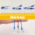 25pcs Electrical Double Male Female Adapter, Aluminum Alloy Piggyback Spade Wire Terminals