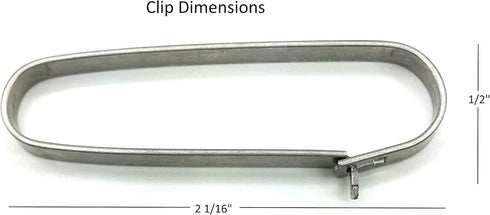Real Estate Sign Holders & Sign Clips - 4 Each for Hanging or Attaching Signs and Riders to Posts