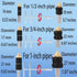 Pipe Water Stopper Kit, Hot-Melt Needles for Fast Water Line Pipe Repairs, Stainless Steel Plumbing Tool
