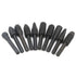 10pcs Rotary Rasp Set, 6.3mm(1/4 Inch) Shank, Woodworking Twist Drill Bits, Electrical Tools, Grinding Head