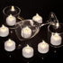 Lights:150 Pack 200+ Battery Operated LED Tea Flameless LED Bright Flickering Candles Long Lasting Hours Electric