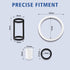 15-Piece Soft Serve Ice Cream Machine Parts, Replacement Kit with Gaskets & O-Rings for Vevor & YIKAFU Ice Cream Maker
