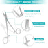 14 28 Suture Practice Kit for Medical Students, Large Silicone Pad Pre-Cut Wounds, Supplies for Vet/Nursing Students