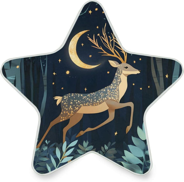 ALAZA Deer Leaf Star Star Shaped LED Night Light Dusk to Dawn