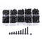 280Pcs M3 Hexagon Socket Screw Nut Set - Black Socket Head Screws, Lengths 4/5/6/8/10/12/16/20/25mm