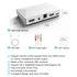 4K60 3.5mm PS5, Set-top MOSWAG HDMI Audio Extractor, HDMI to Optical AUX Audio Adapter Splitter Converter, White