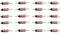 BF240X Fuse, Thermal Fuses, Celsius Thermal Cutoffs, 250V, 20Pcs
