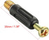 uxcell Furniture Connecting Fittings 6mm Thread Dia Screws 35mm Length Fastener Plastic Covered 10 Pcs by uxcell