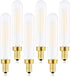 Leools E12 Frosted LED Bulb Dimmable 4W Equal 2700K Warm White T6 B11