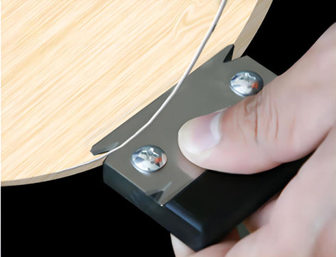 Woodworking Edge Trimmer, Hand Planer Edge Bander for Burrs, Edge Corner Planer for PVC ABS Melamine