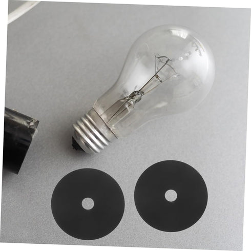 10pcs BESPORTBLE Lamp Covers Circles for Table Floor Lamps Sturdy Iron Shade Holder for Rewiring and Repair Disc