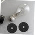 10pcs BESPORTBLE Lamp Covers Circles for Table Floor Lamps Sturdy Iron Shade Holder for Rewiring and Repair Disc
