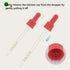 Glass Dropper Pipettes for SodaStream Bubly Bubbly Drops Flavors, Colorful 6Pcs