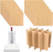 Zelphvt 4 Sets Moving Box Glasses Divider Kits Glass Packing Kits for Moving