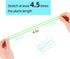 Large Rubber Bands, 120 Pcs Heavy Duty Rubber Bands, Premium Office Supplies, Assorted Colors, 7x1/8 Inches, Home and