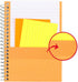 Five Star Personal Size Spiral Notebooks - 6 Pack, 1 Subject, College Ruled, Water Resistant Cover, 100 Sheets, Various