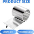 6'' 60' 0.2mm Peohud x Aluminum Flashing Roll, Thickness Aluminum Roof Panel, Roof Flashing Strip for Sealing Windows