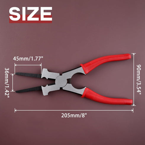 SPEEDWOX 6 In 1 Mig Welding Pliers, Multi-Function Welding Tools for Scraping, Spatter Gripping, and Wire Removal