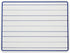 School Smart Lined Dry Erase Boards, 9 x 12 Inches, Pack of 10