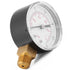 Water Pressure Meter, Dial Instrument 0-15Psi, 0-1Bar Manometer for Air and Water
