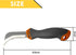 XW Linoleum Flooring and Roofing Knife with Stainless Steel Hook Blade for Cutting Wallpaper, Carpet, and Vinyl