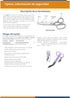 JJ LMS Nursing Scissors - Medical scissors- Blunt Tip Scissors - Stainless Steel - Design - Distinctive Keyring (Blue)