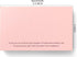 RXBC2011 Package Pack 100 Hey Babe Thank you Card Thanks for your support Cards Insert for online business of pink