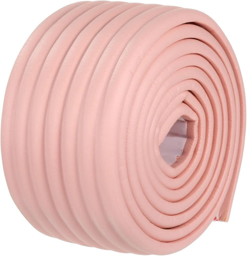 Calolin Bunk Bed Ladder Cover, Pink Soft Foam Double Layer Safety Padding with