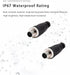 2 Pcs M12 Connector 5 Pin Male A-Code Unshielded Field Installable Connector, Straight Male Plug for Industrial Sensor