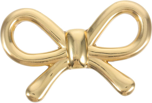 GLEAVI Brass Bow Tie Drawer Handle Vintage Cabinet Pulls Furniture Hardware for