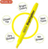 Shuttle Art 70 Pack Highlighters, Yellow Highlighters with Chisel Tip, Bulk Markers for Office and School Supplies