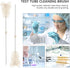 5Pcs Set 10.23In Volume Bottle Brush Test Tube Cleaners with Flexible Bristles for Glass Bottles Straws Lab Flask